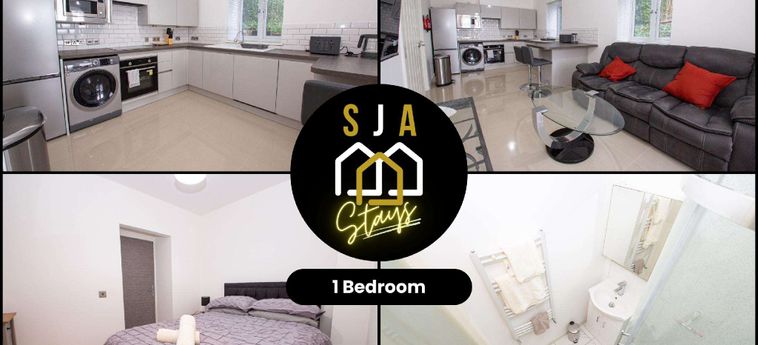 Affleck Retreat 4 -  Sja Stays - Modern 1 Bed Apartment Aberdeen: Foto 
