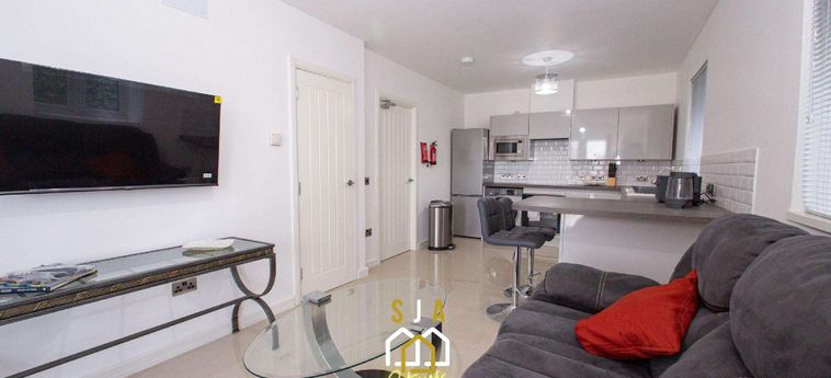 Affleck Retreat 4 -  Sja Stays - Modern 1 Bed Apartment Aberdeen: Foto 