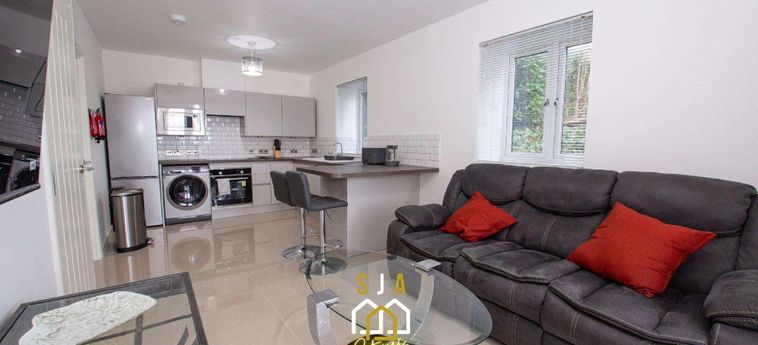 Affleck Retreat 4 -  Sja Stays - Modern 1 Bed Apartment Aberdeen: Photo 