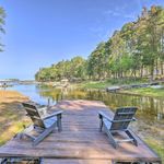 LAKEFRONT ANDERSON PARADISE: DOCK, FIRE PIT! 3 Stars