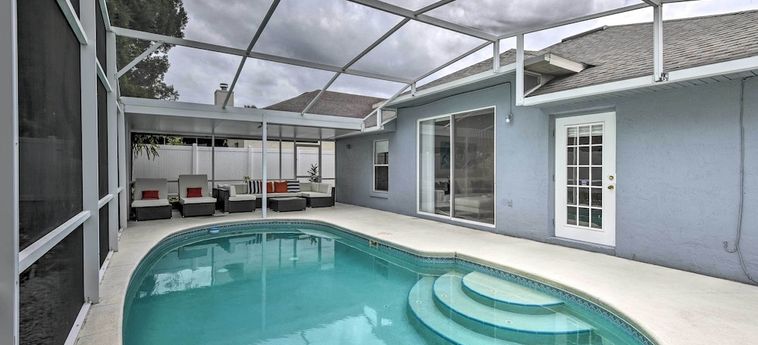 1-STORY APOPKA HOUSE WITH PRIVATE LANAI + POOL! 3 Sterne