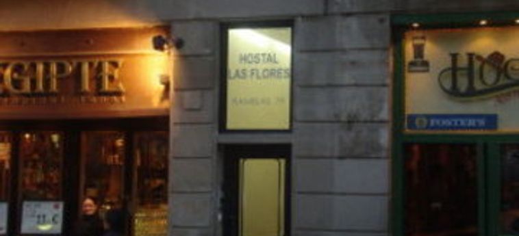 Hotel Hostal Las Flores:  BARCELLONA