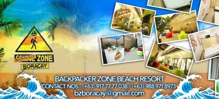 Hotel Backpacker Zone Beach Resort:  BORACAY ISLAND