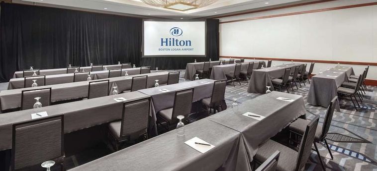Hotel Hilton Boston Logan Airport Boston (Ma) : Photo 