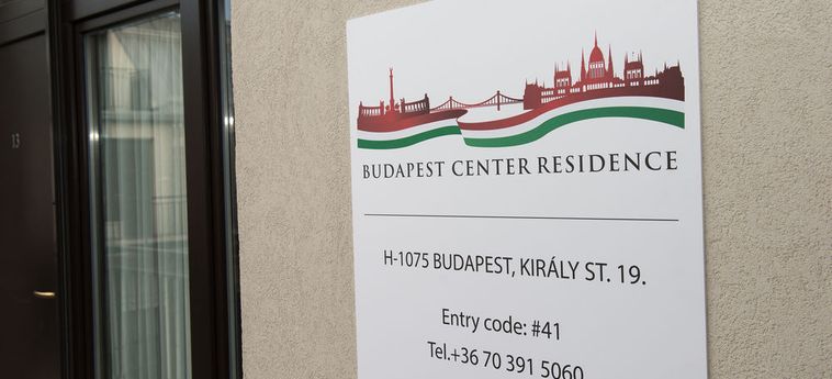 Hotel Budapest Center Residence:  BUDAPEST