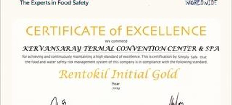 Kervansaray Thermal Hotel Convention Center & Spa:  BURSA