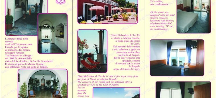 Hotel Belvedere & Tre Re:  CAPRI ISLAND - NAPLES