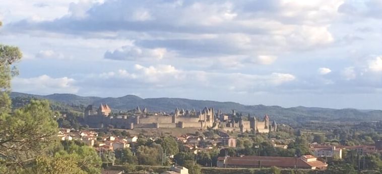 Hotel Vue Imprenable Sur Cité - Villa Rose Carcassonne : Photo 