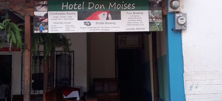HOTEL DON MOISES - HOSTEL 2 Estrellas