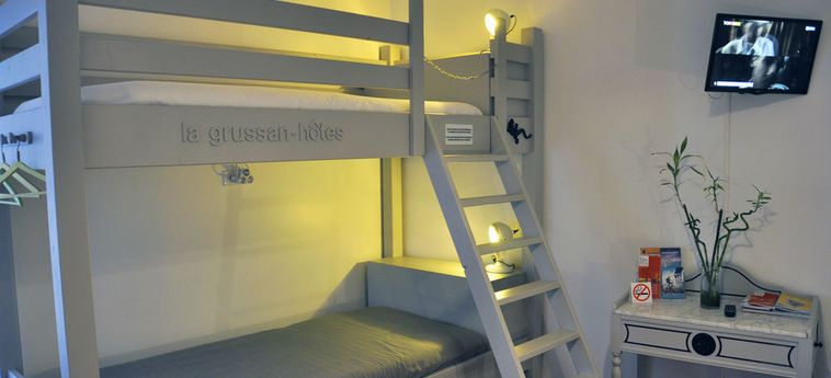 Hotel La Grussan-Hôtes Bed & Breakfast :  GRUISSAN