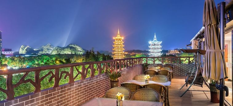 Wandering Around Xiangshan Hotel:  GUILIN