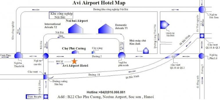 Avi Airport Hotel:  HANOI