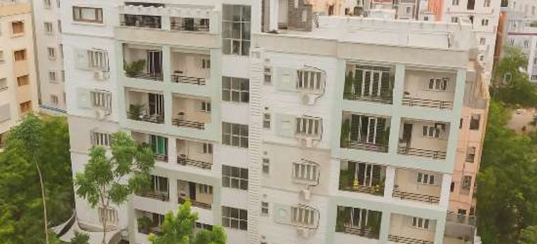 White Fern Stays Serviced Apartments - Gachibowli Hyderabad: Foto 