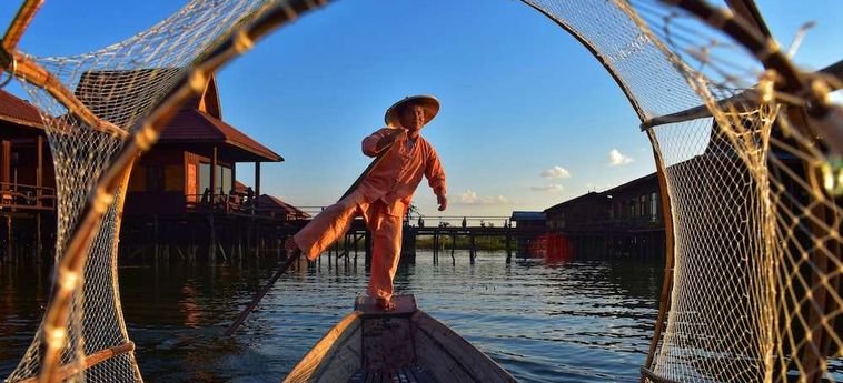 Hotel Shwe Inn Tha Floating Resort Inle: Foto 