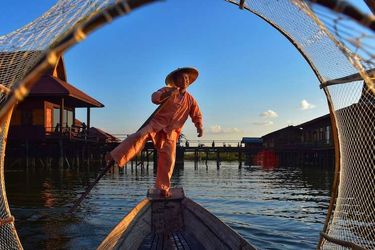 Hotel Shwe Inn Tha Floating Resort Inle: Photo 