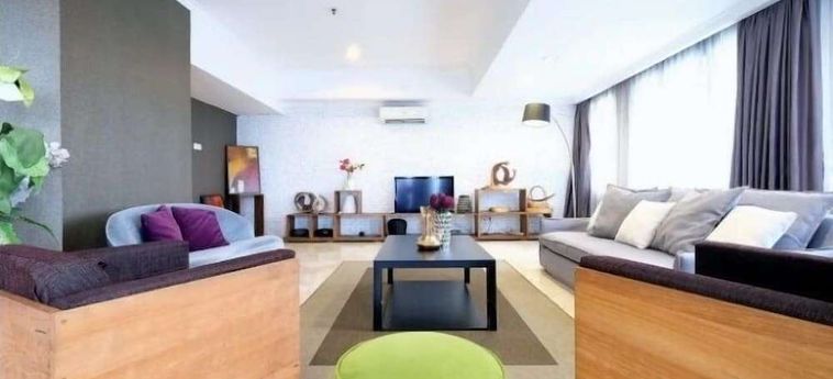 4Br Cozy Tropical Retreat Penthouse Jakarta: Foto 