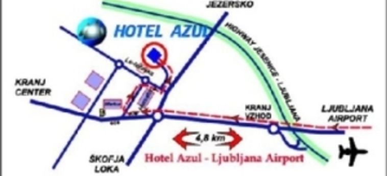 Hotel Azul:  LJUBLJANA