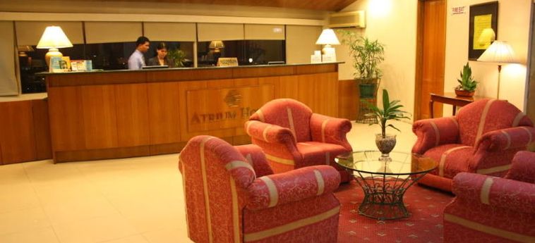 Hotel Atrium:  MANILA