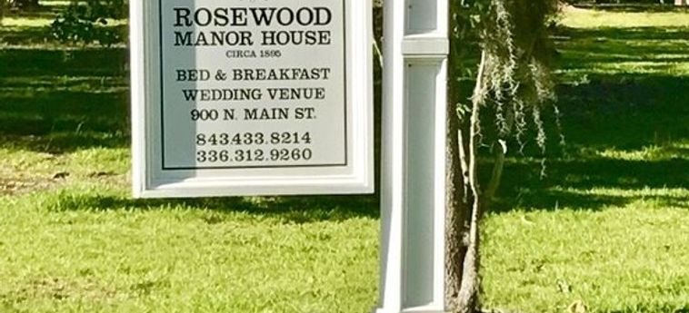 ROSEWOOD MANOR HOUSE BED AND BREAKFAST 4 Estrellas