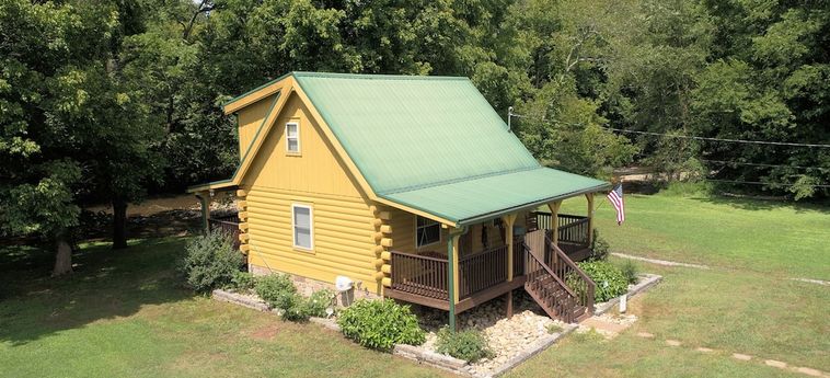 YELLOW CABIN ON THE RIVER 2 BEDROOM CABIN BY REDAWNING 3 Stelle