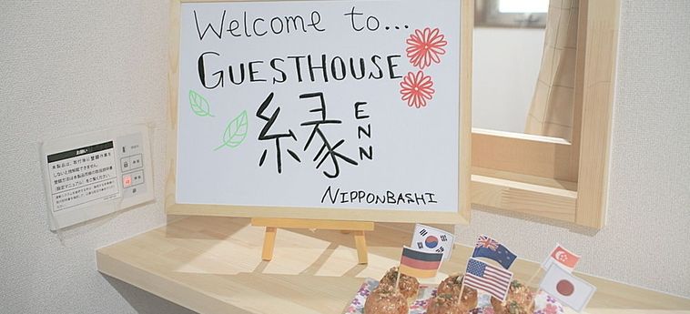 Guesthouse Enn Nipponbashi:  OSAKA - OSAKA PREFECTURE