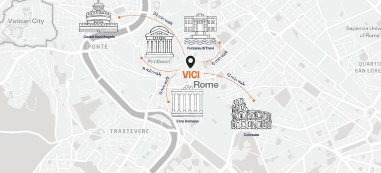 Numa I Vici Rooms & Apartments:  ROMA