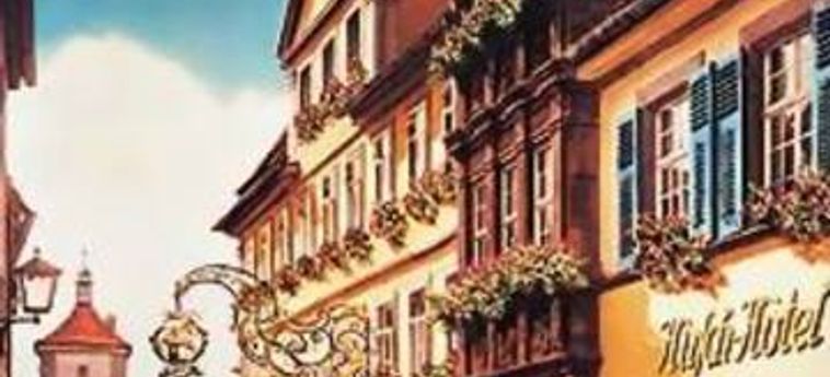 Hotel Goldener Hirsch Bed & Breakfast:  ROTHENBURG OB DER TAUBER
