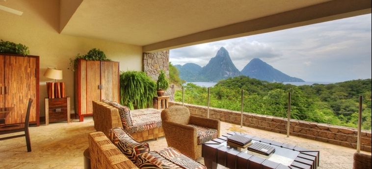 Hotel Jade Mountain Resort:  ST LUCIA