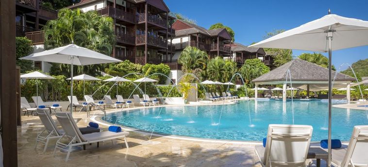 Hotel Capella Marigot Bay:  ST LUCIA