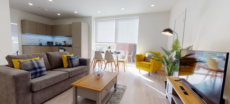 Hotel Luxury 1-Bed Town Centre Platform South Stevenage Stevenage : Photo 
