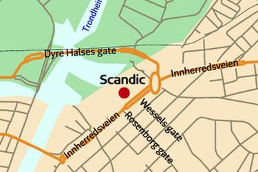 Hotel Scandic Nedre Elvehavn:  TRONDHEIM