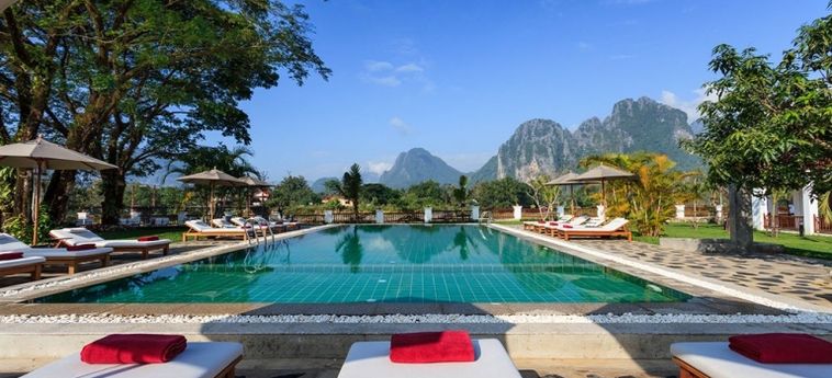 Hotel Riverside Boutique Resort, Vang Vieng:  VANG VIENG