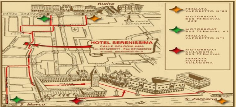 Hotel Serenissima:  VENEZIA