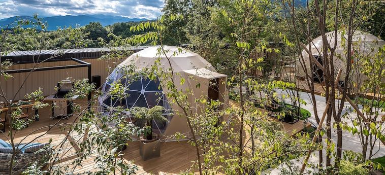 Hotel Comorebi -Yufuin Onsen Gramping- Yufu - Oita Prefecture : Photo 